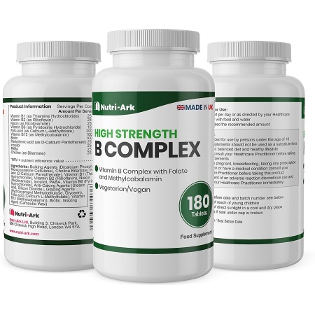 Nutri-Ark High Strength Vitamin B Complex, 180 Tablets