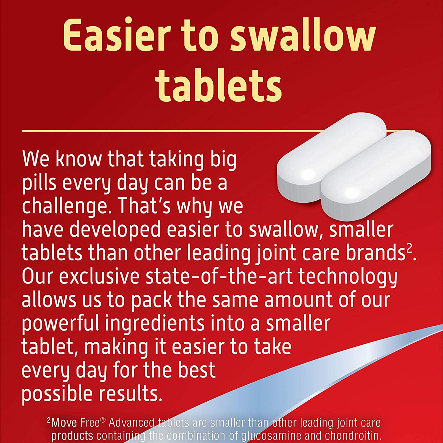 easier to swallow