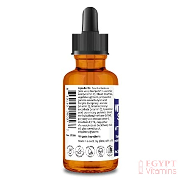 Dr. Berg Vitamin C Serum with Probiotics | Natural Anti-Aging Face Treatment | 30 ml - Image 3
