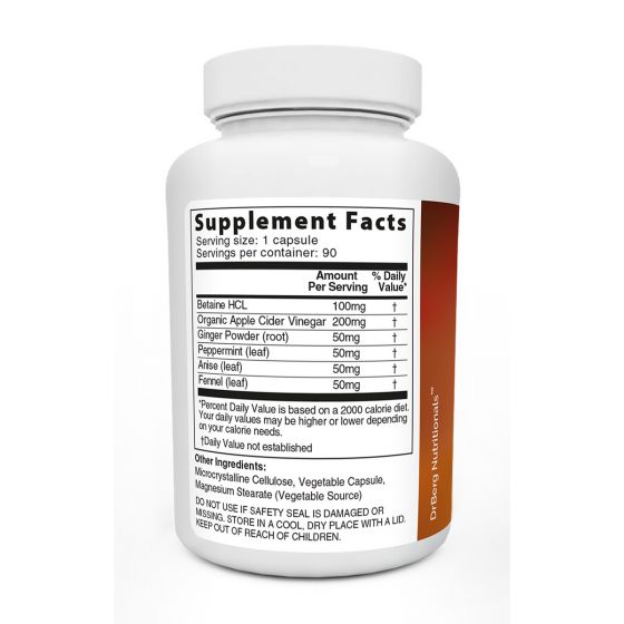 Dr Berg's Advanced Digest Formula,90 Capsules<br/>تركيبة الهضم المتقدمة، 90 كبسولة، لصحة الهضم والجهاز الهضمى، وتقليل عسر الهضم والغازات والإنتفاخ - Image 3