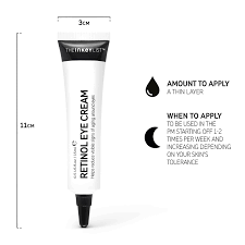 THE INKEY LIST Retinol Eye Cream - 15ml - Image 3