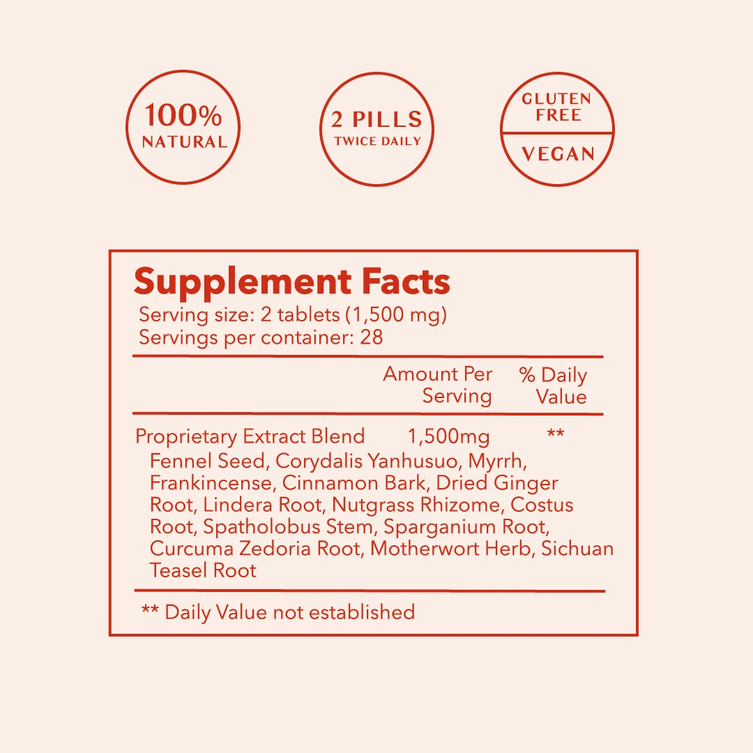 forever BRAZEN Cramp + PMS Support Bundle برازين ، دورة بدون أعراض الدورة الشهرية او التشنجات او آلام الدورة وتحسن الحالة المزاجية - Image 2