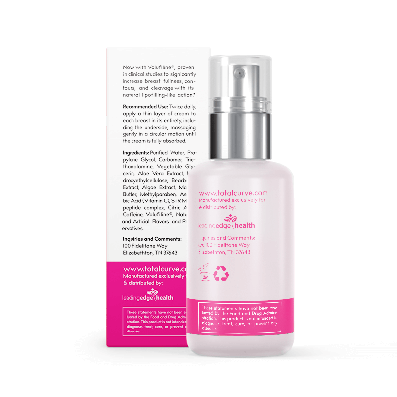 Leading Edge health Total Curve Increase Breast Size by Up to 8.4% , Safe, Natural, No Side Effect , Spray توتال كيرف ، لزيادة حجم الثدى ، آمن ، وطبيعى ، وبدون آثار جانبيه - Image 2
