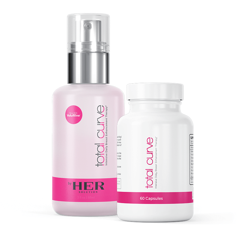 Leading Edge health Total Curve Increase Breast Size by Up to 8.4% , Safe, Natural, No Side Effect , 60 capsules - Spray and Tablets Bundle توتال كيرف ، لزيادة حجم الثدى ، آمن ، وطبيعى ، وبدون آثار جانبيه ، 60 كبسولة - Image 3