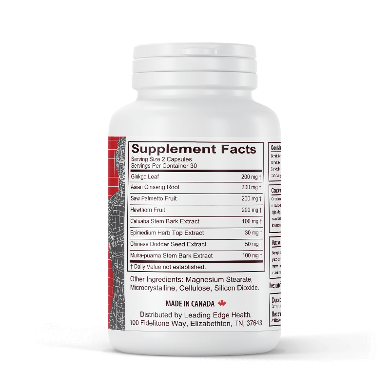 Leading Edge Health VigRX for Men 60 Capsules فيجركس للرجال لزيادة الأداء الجنسى والإنتصاب ، 60 كبسولة - Image 3