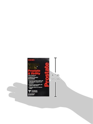size of GNC Mega Men Prostate and Virility