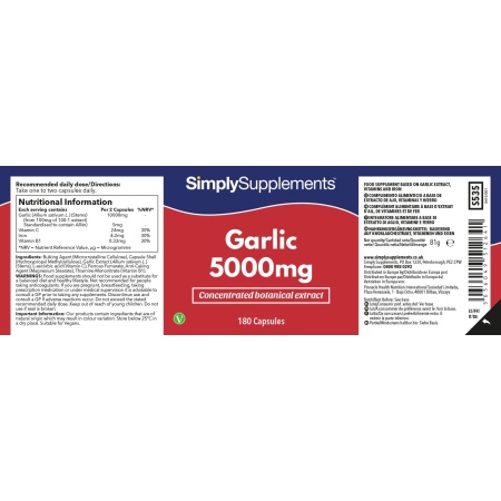 Garlic Supplement