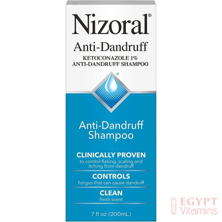 Nizoral A-D Anti-Dandruff Shampoo 7 Fl Oz, 200 ml