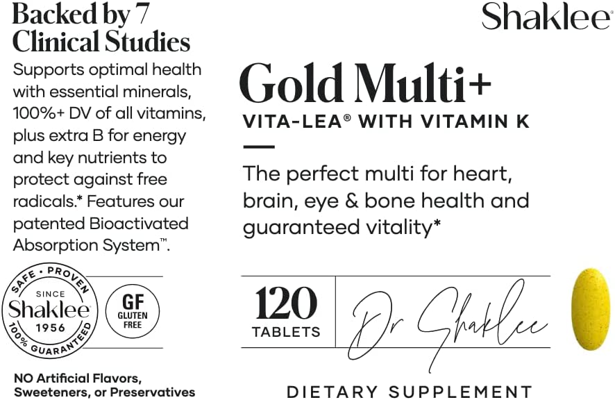 Vita lea Gold with Vitamin k 120 Tablets