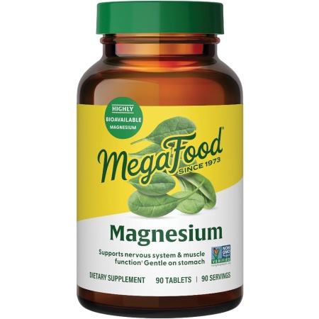 MegaFood, Magnesium, 90 Tablets