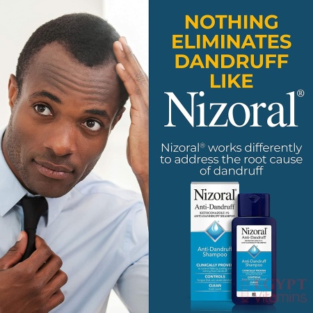 Nizoral A-D Anti-Dandruff Shampoo 7 Fl Oz, 200 ml