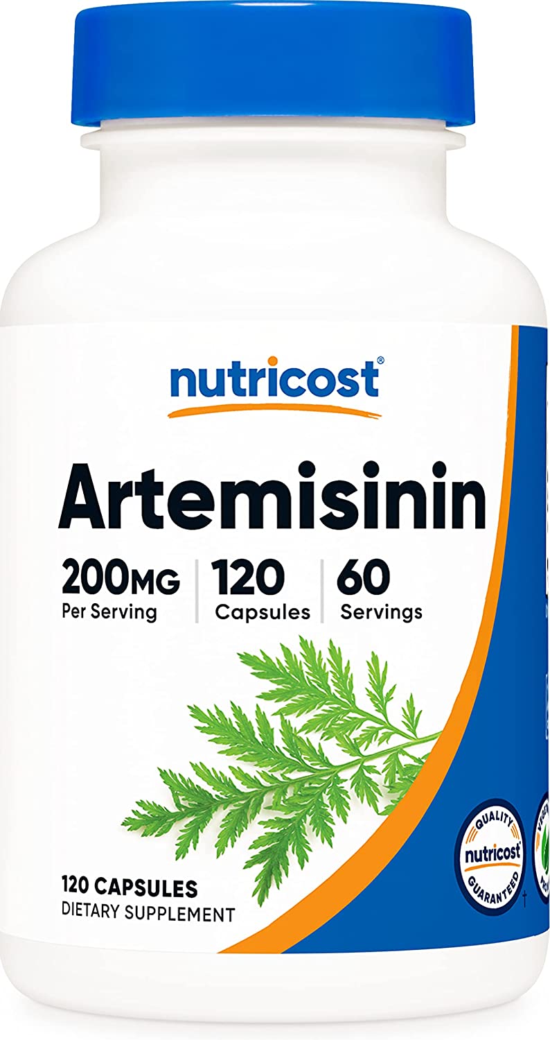 Nutricost, Artemisinin 200mg, 120 Capsules