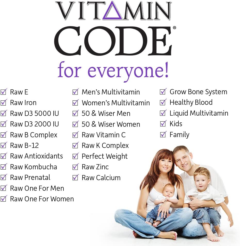 Garden of Life Zinc Supplements 30mg High Potency Raw Zinc and Vitamin C Multimineral Supplement, Vitamin Code Vitamins Trace Minerals & Probiotics for Skin Health & Immune Support, 60 Vegan Capsules
