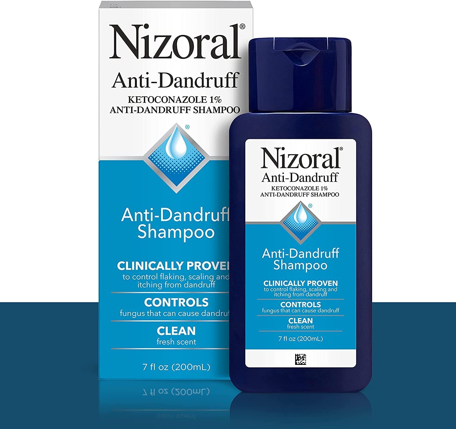 Nizoral A-D Anti-Dandruff Shampoo 7 Fl Oz, 200 ml