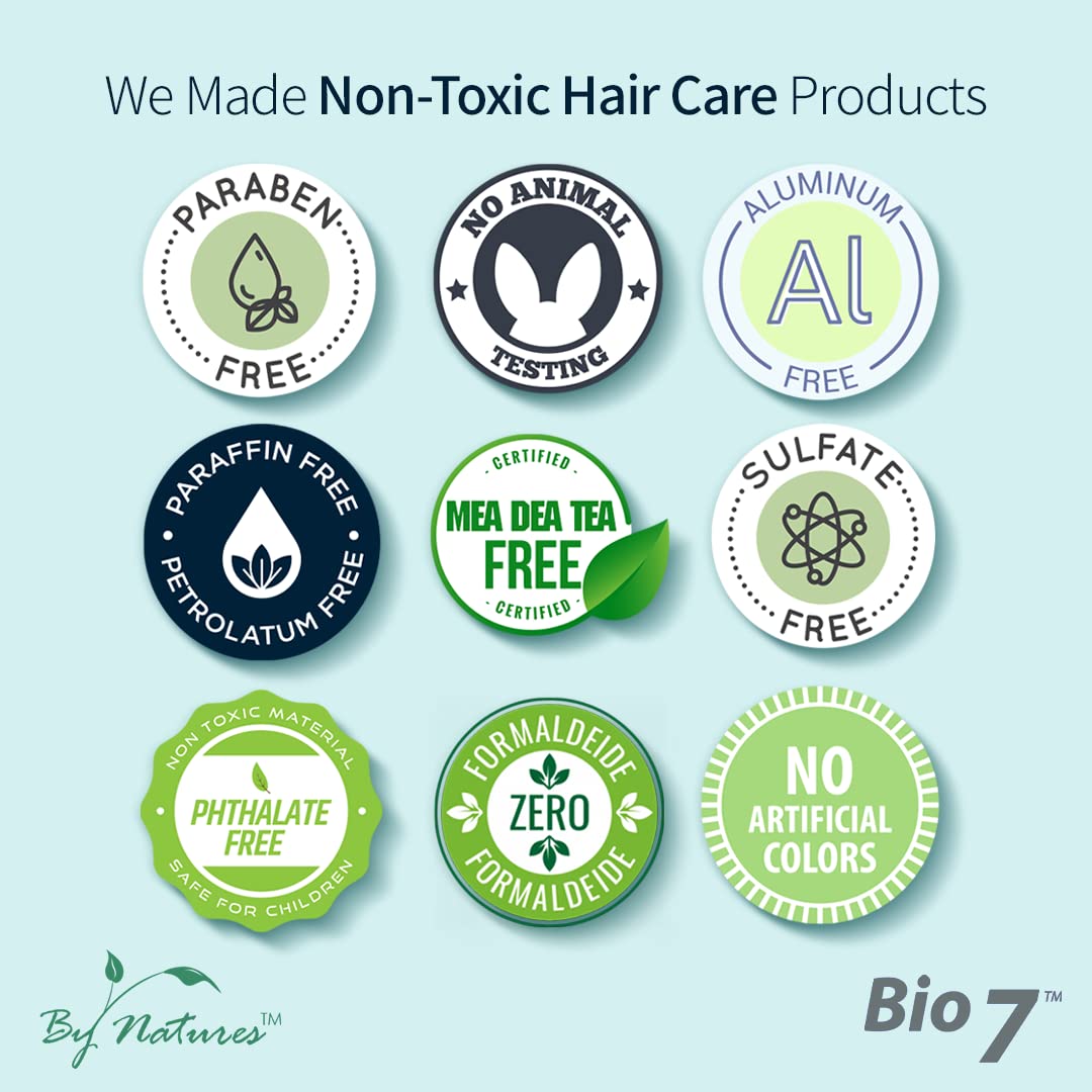 BIO7 BIOTIN GROWTH DROP INFUSED BIOMIMETIC SIGNAL PEPTIDE – 2 Fl Oz – Improve the Appearance of Hair Loss By Looking Visibly Longer, Thicker, Boost Follicle Growth – By Natures<BR/>البيوتين السائل 60 مل لعلاج تساقط الشعر وتقويته وتقوية بصيلاته وجعله اكثر سمكا - Image 6