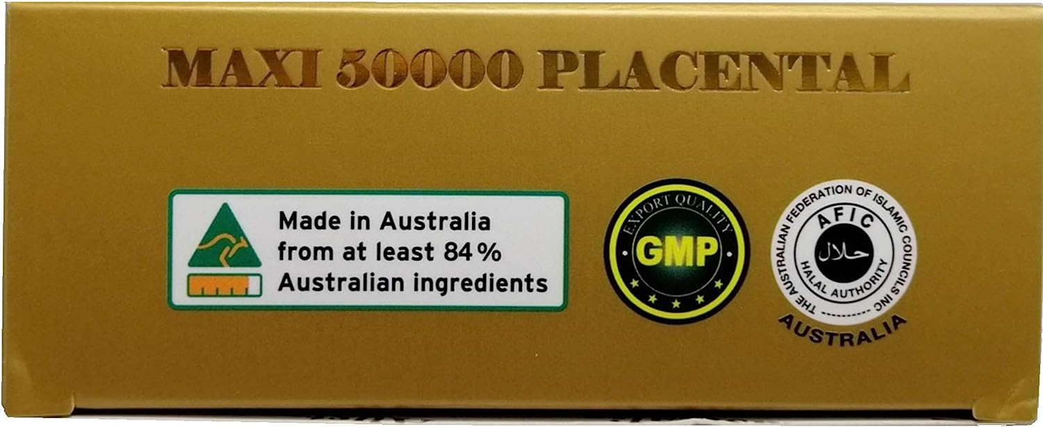 Wealthy Health Maxi 50000 mg Placental Baby Sheep Essence 100 Capsules