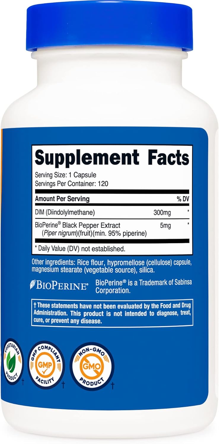Nutricost, DIM 300mg, Ingredients