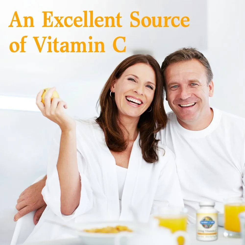 Garden of Life Vitamin C for Adults with Antioxidants & Citrus Bioflavonoids - Now Certified Organic - Living Vitamin C, Non-GMO Whole Food Vegetarian Nutritional Supplement, 60 Count (30 Day Supply) - Image 3