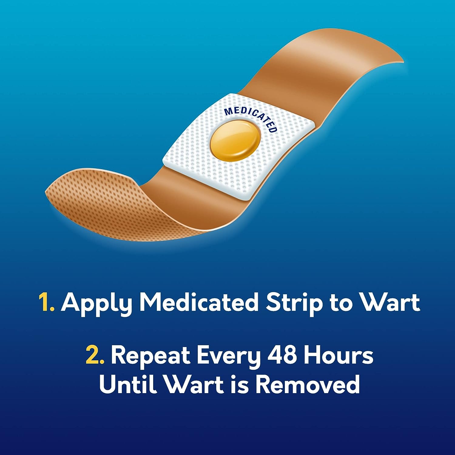 Compound W Wart Remover Maximum Strength One Step Pads, 14 Medicated Pads - Image 3