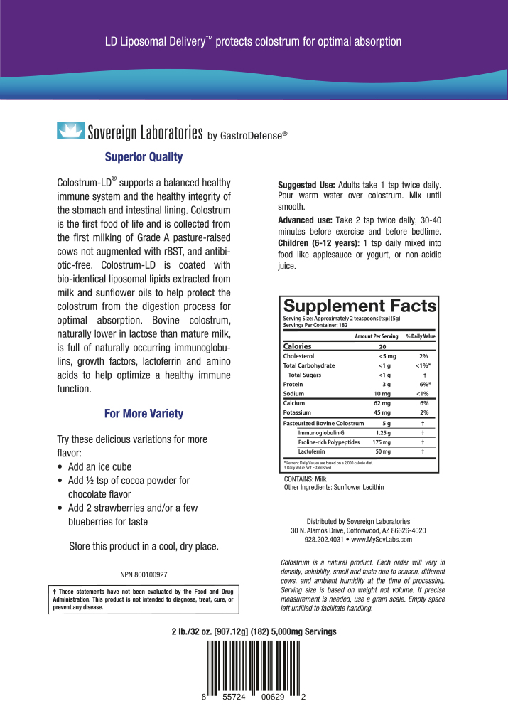 Colostrum-LD® Powder :: 32oz/907g, ~90-180 Day Supply - Image 3