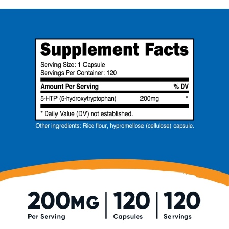 Nutricost 5-HTP 200mg, Ingredients