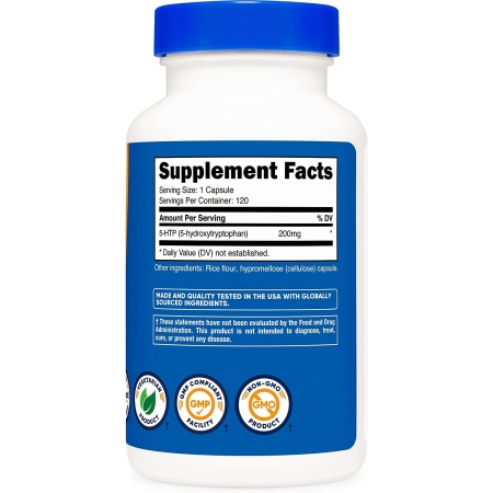 Nutricost 5-HTP 200mg, Ingredients
