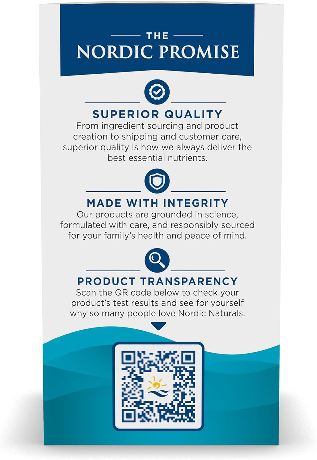 Nordic Naturals Ultimate Omega, Lemon Flavor - 210 Soft Gels - 1280 mg Omega-3 - High-Potency Omega-3 Fish Oil with EPA & DHA - Promotes Brain & Heart Health - Non-GMO - 105 Servingsاوميجا 3 تركيز 1280 مجم عبوه 210 كبسوله بطعم الليمون لتحسين صحة المخ والقلب - Image 5