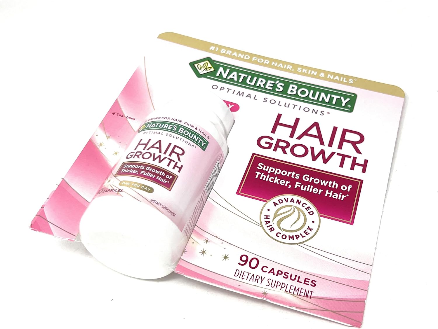 Nature's Bounty Hair Growth | 90 Capsules - Image 9