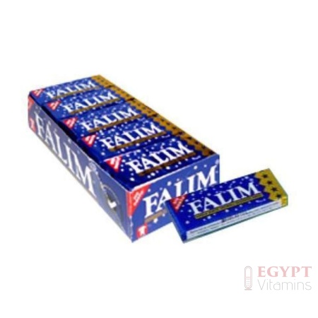 Falim Sugarless Plain Gum, Mastic (20 Pack (100 Pieces))