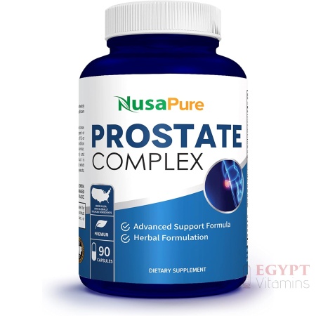 NusaPure Saw Palmetto Complex with B Complex, Nettle Root, Nettle Leaf - 90 Capsules