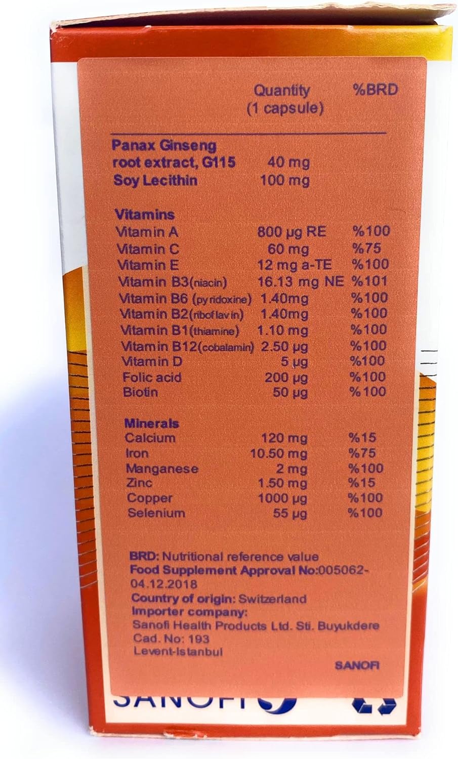 Pharmaton Vitality Capsules Ginseng | 60 Capsules - Image 2