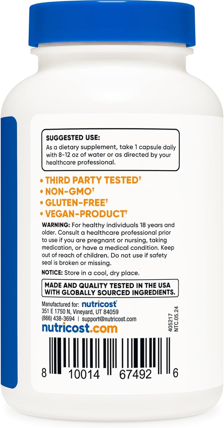 Nutricost, Mushroom Complex, Features