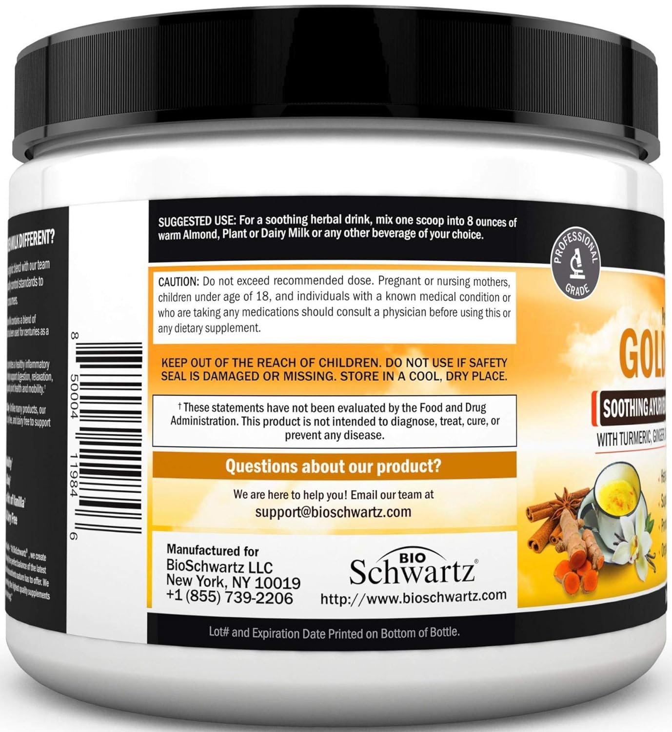 suggested use of golden milk