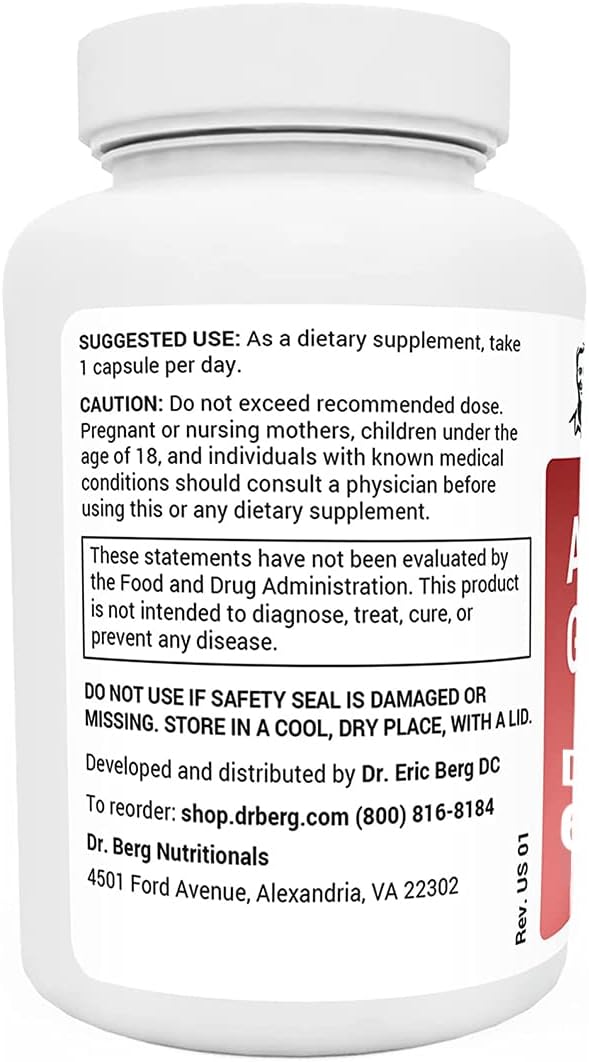 Dr. Berg’s Adrenal Glandular 60 Capsules - Image 3