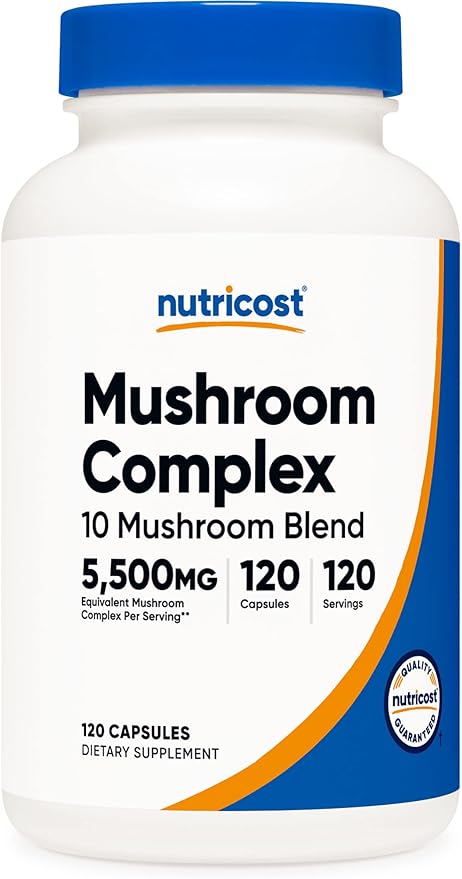 Nutricost, Mushroom Complex, 120 Capsules