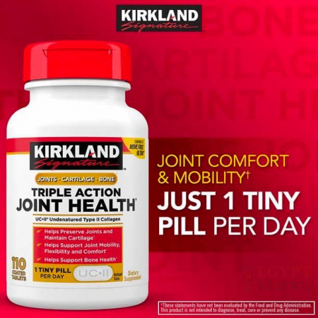 Kirkland Triple Action Joint Health Dietary Supplement