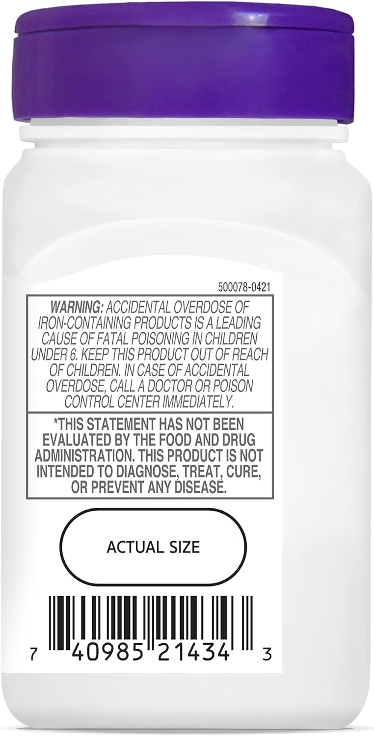 21st Century Hair, Skin and Nails Advanced Formula Caplets, 50 Count - Image 5