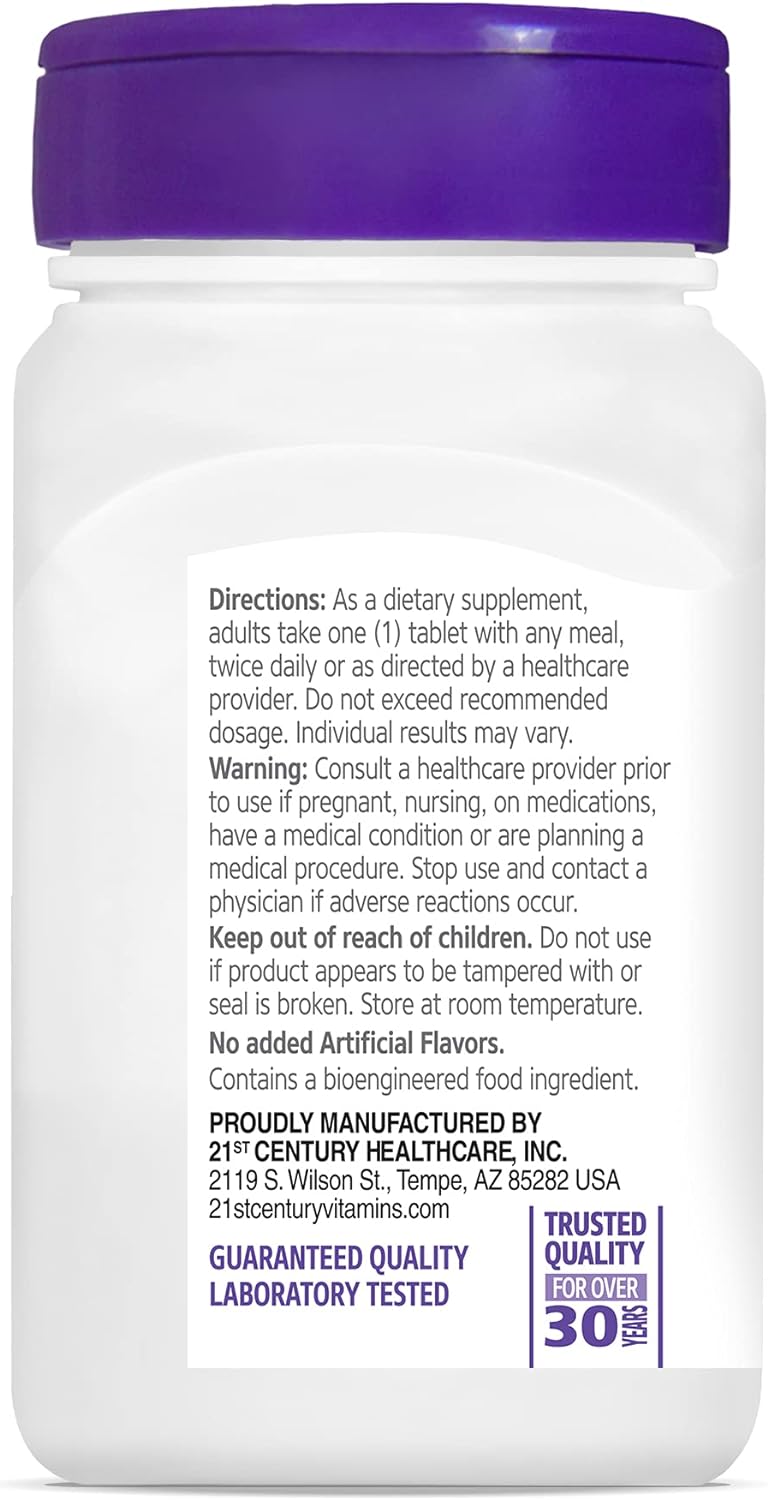 21st Century Hair, Skin and Nails Advanced Formula Caplets, 50 Count - Image 4