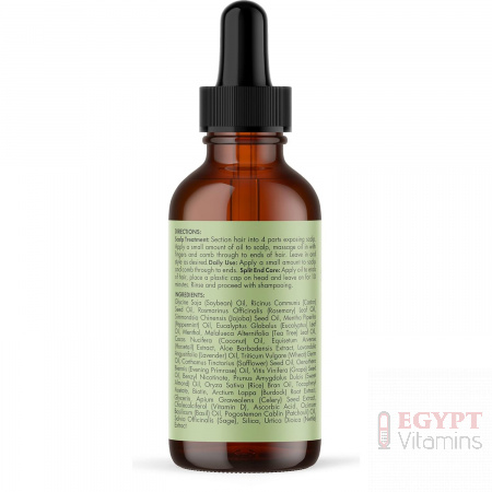 Ingredients of Mielle Organics Rosemary oil