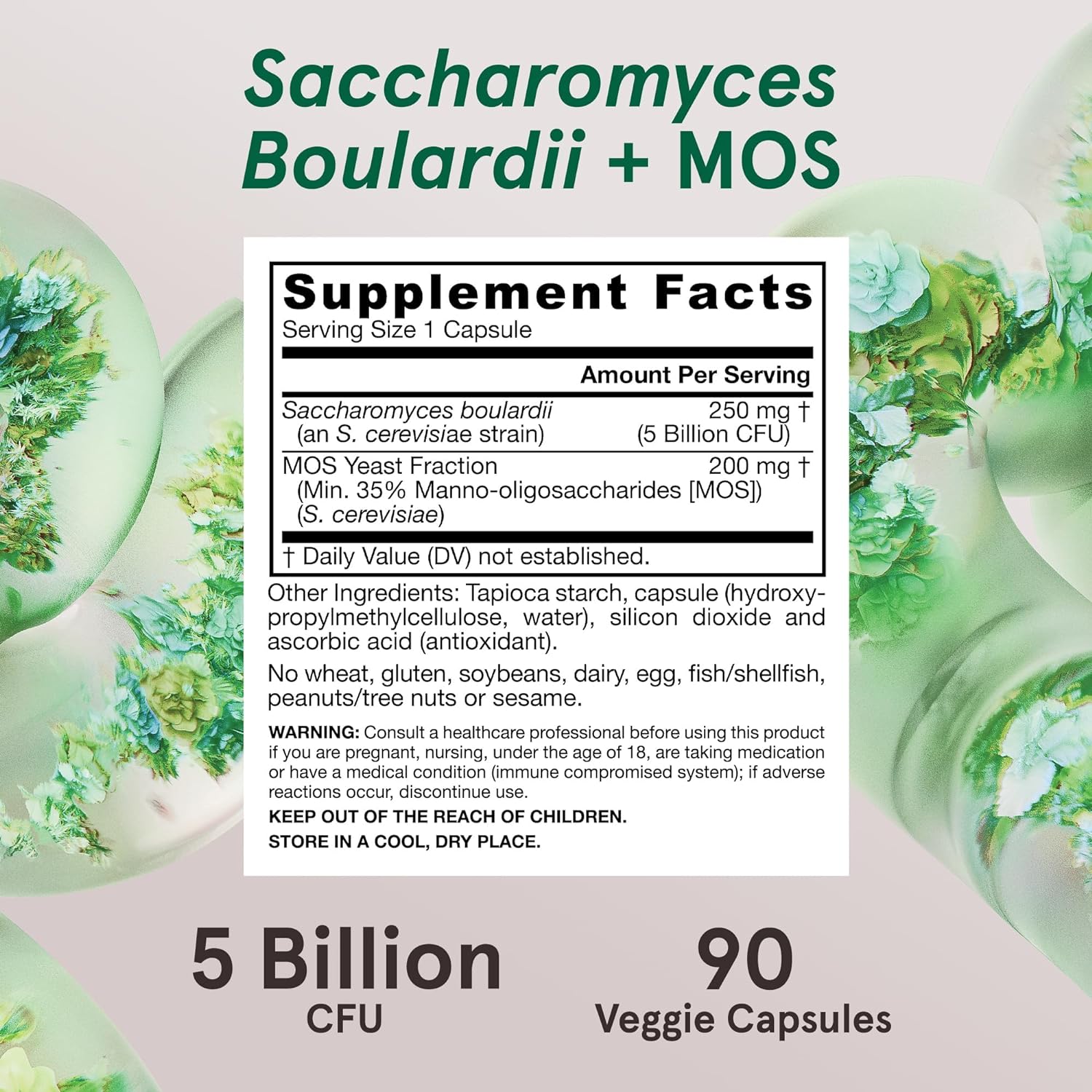 JARROW FORMULAS, Saccharomyces Boulardii MOS, 90 Count - Image 5