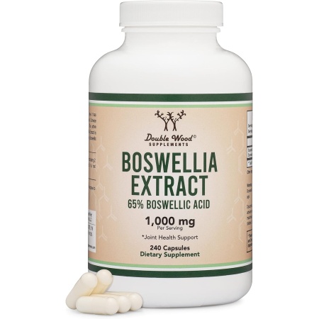 Double Wood Boswellia Serrata -for Joint Health , 240 Capsules