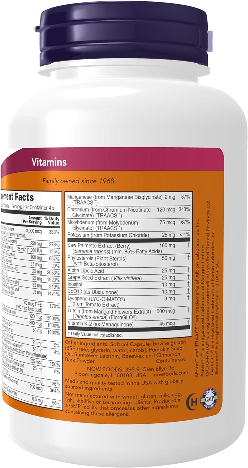 ADAM Men's Multivitamin – 90 Softgels - Image 2