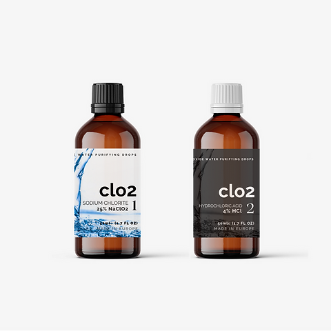 eClO₂ Chlorine Dioxide Water Purification Drops – 100ml - Image 2