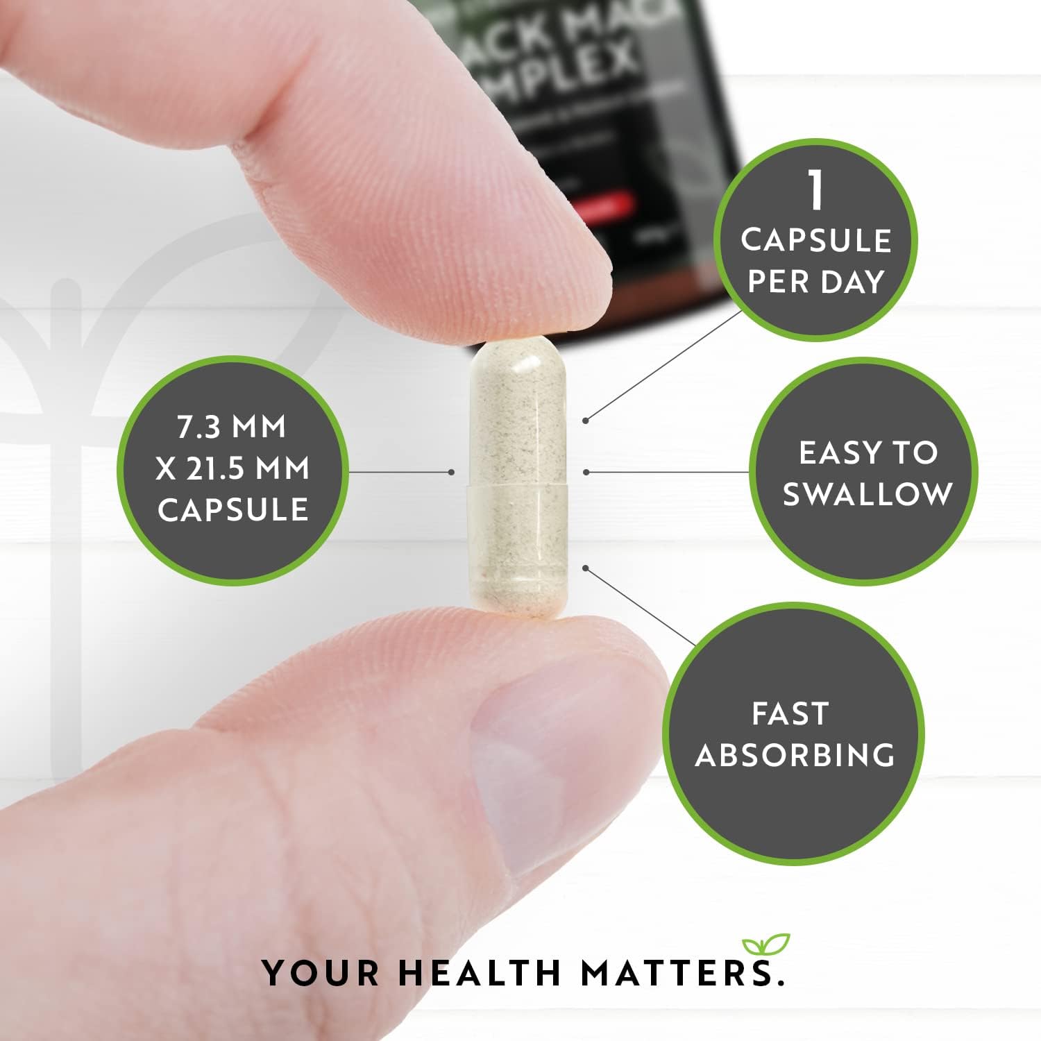 Nutravita Maca Root 5000mg – 180 Vegan Capsules - Image 3