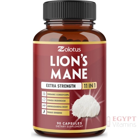 Zolotus Lions Mane Mushroom Complex 11-in-1 | 90 Capsules