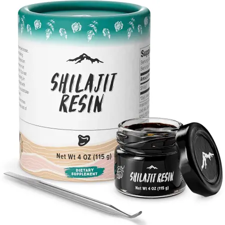 Pure Himalayan Shilajit Resin - for Men & Women - with Trace Minerals & Fulvic Acid - Supports Energy, Metabolism & Immunity (115 Grams)