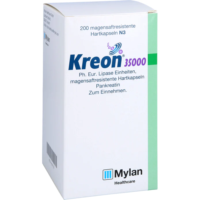 Kreon 35 000 Ph.Eur. Lipase Einheiten, magensaftresistente Hartkapseln, 200 St. Kapseln - Image 6