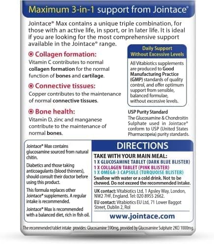Jointace Vitabiotics Max, 84 Count (Pack of 1) - Image 2