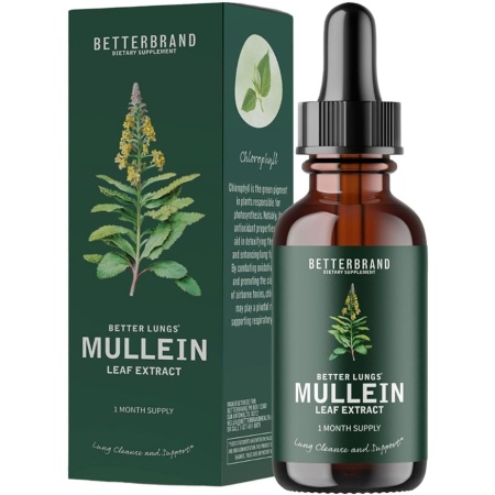 Betterbrand, Mullein Leaf Extract, 1 Month Supply