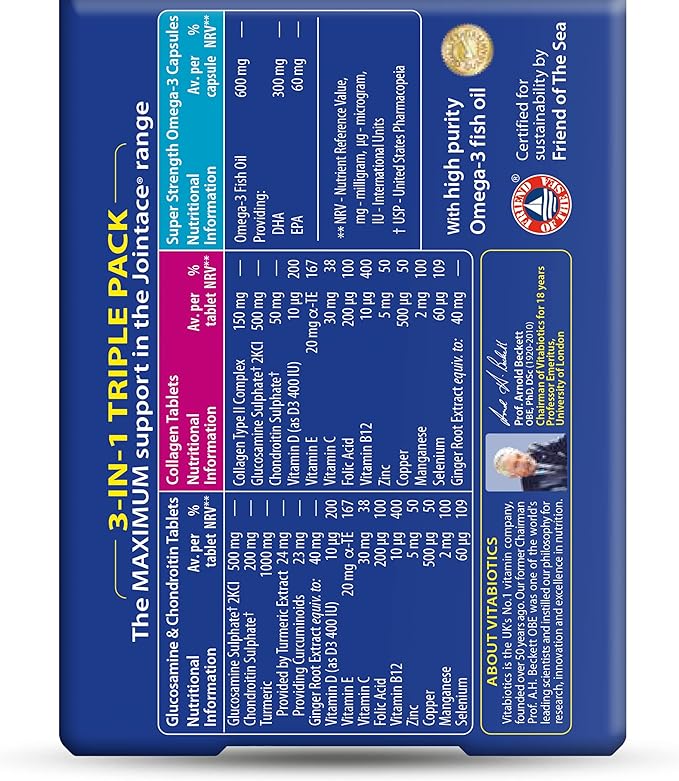 Jointace Vitabiotics Max, 84 Count (Pack of 1) - Image 7
